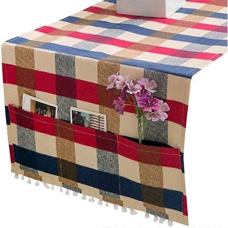 Machine à laver couvercle, anti-poussière coton, Refrigerator couvercle Decoration supérieur poussière couvercle, avec latéral Storage sac (1/5)