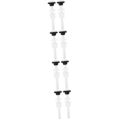 Kit De 4 Paires De Vis Et Boulons Pour Réservoir De Toilette Remplacement Pour Pièces Endommagées Installation Facile (1/5)
