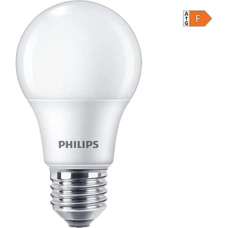 Philips pack de 6 ampoules LED E27, 60W, blanc chaud (1/5)