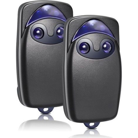 2PCS Telecommande Portail pour Flo2r-s, 433,92 MHz Telecommande Porte de Garage Compatible avec Flo2R-S, 2 Canaux (1/5)