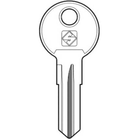 20 x SILCA CAB2R CHIAVE PROFILO ACCIAIO
