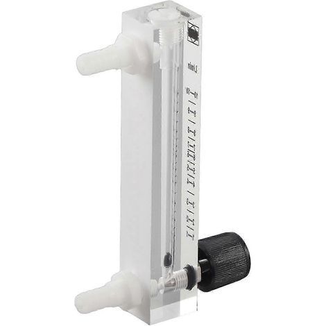 Débitmètre Lzq-7 1-10 l/min avec vanne de régulation pour oxygène/air/gaz (1/5)
