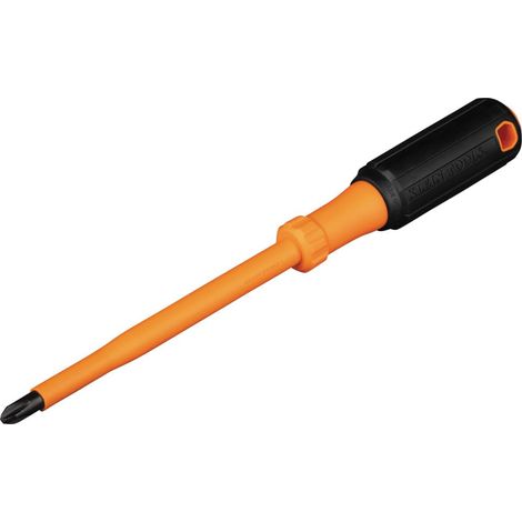 Tournevis isolé, Embout Cruciforme pour Visseuse 1000 V 3 avec Tige de 15,2 cm, Embout Identique, Poignée Rembourrée (1/5)