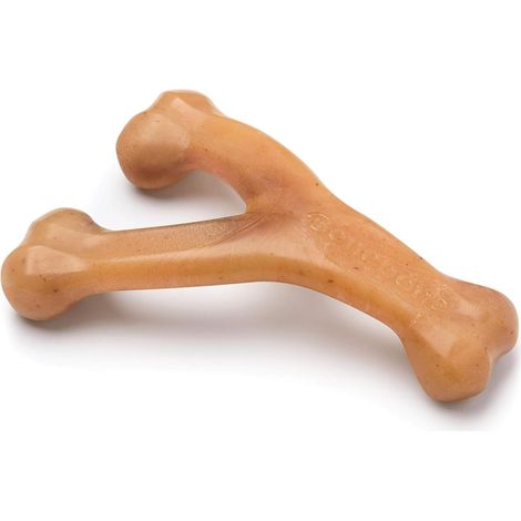Jouet à mâcher Wishbone pour Chien, Poulet réel, Moyen (1/5)