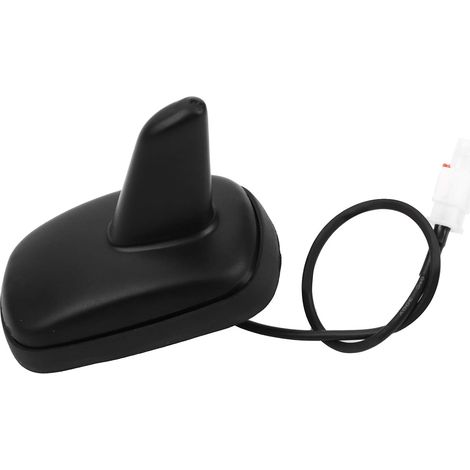 Antenne Requin Toit Voiture, Noir Antenne de Remplacement Aileron pour 5 6 6R, A3 A4 A6 (1/5)