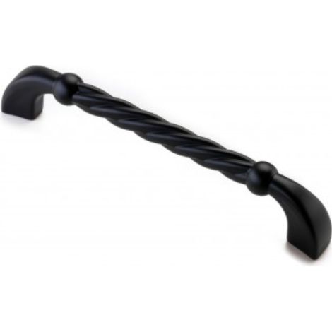 Poignée Rope 7581 - talla Noir pétrole. 150x15x30mm. Entraxe 128mm.
