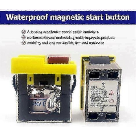 Interruptor universal electromagnético impermeable: Kjd6 5E4 250V 6A para el mercado europeo (autopista)