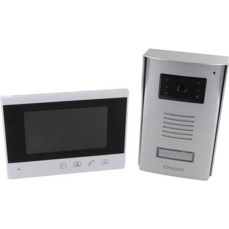 [JAMAIS UTILISÉ] Videophone 4 fils – Écran 4,3'' – Interphone avec alimentation électrique – Installation facile pour maison – Chacon (1/3)