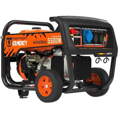 -CAHERSA- Generador Gasolina NAVACERRADA 5500W GENERGY Grupo de Luz (1/5)