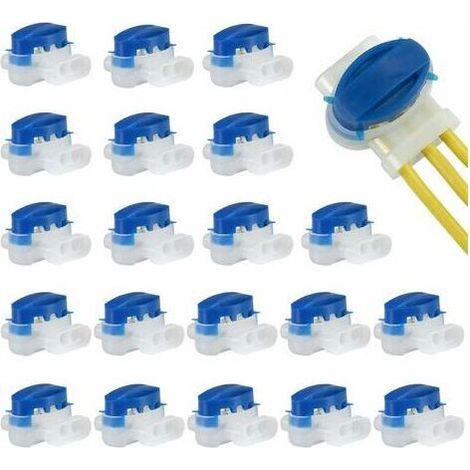 20 Pieces Connecteurs de Câble Remplis des Résines, Original Connecteurs 314 pour Robot Tondeuse Automower F (1/5)