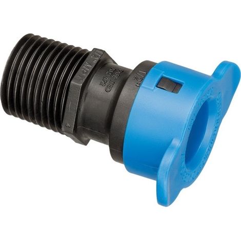 Tuyau et raccord SBE - Raccord droit fileté Blu-Lock - 3/4'' de Orbit