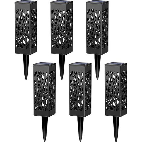 Lampe solaire LED extérieure pour jardin, étanche, avec filet de protection, pour la décoration de votre pelouse, jardin ou cour. (1/5)