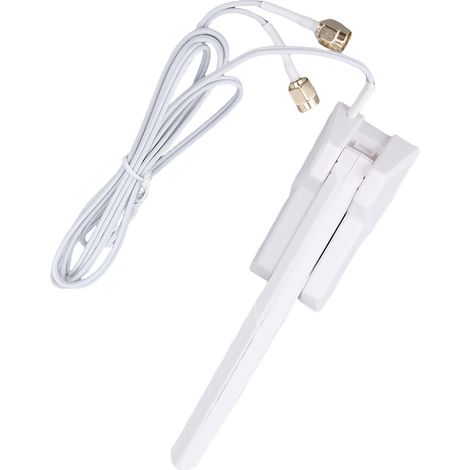 Antenne WiFi externe magnétique pour ordinateur de bureau, 12 dBi, tri-bande 2,4 GHz, 5,8 GHz et 6 GHz, connecteur SMA. (1/5)