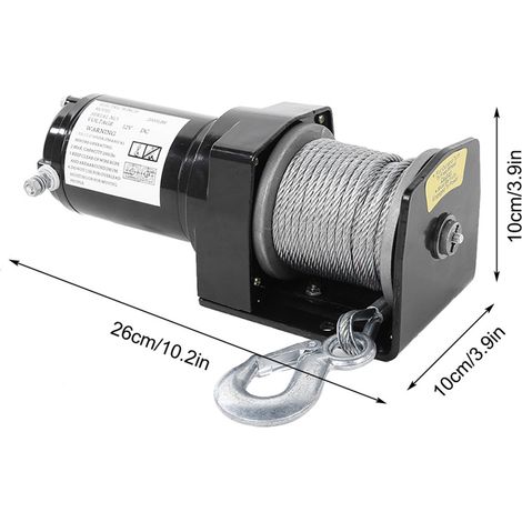 Kit de treuil électrique de 2000 lb disponible en vente exclusive dans notre entrepôt à l'étranger. (1/5)