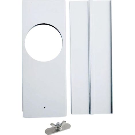 Kit de joint de fenêtre coulissante pour climatiseur mobile, déflecteurs de climatiseur réglables, kit de battant portable, accessoires de tuyau d'échappement, Joint fenêtre coulissant (2 pièces) (1/5)