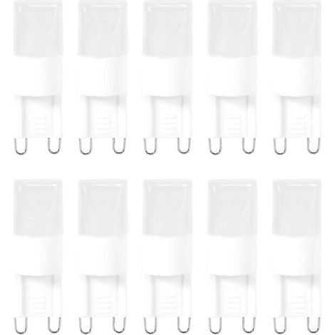 10x G9 1W LED haute puissance lampe de chevet lampe de chevet 3500K blanc chaud (1/5)
