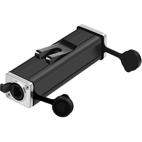 Adaptateur de prise de montage sur panneau pour connecteur Ethernet RJ45 8P8C (B)-- (1/5)