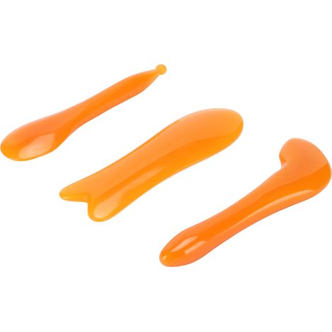 Bâton de Massage 3 en 1 pour Visage et Corps, Gua Sha Anti-Stress et Amélioration de la Circulation Sanguine (1/5)