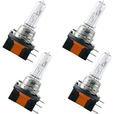 Lampe H15 12V 55/15W PGJ23t-1 64176 pièces rechange feux jour Golf 6 VI lot de 4 (1/5)