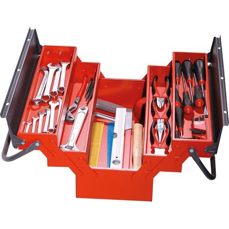 WERKZEUGKASTEN MECANIC GENE 5 FÄCHER 50PCS MOB - 9501050101