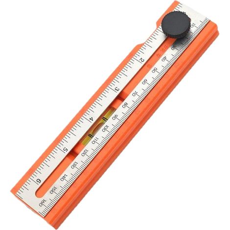Règle de Mesure Menuiserie - Double Mètre De Mesure Et Marquage Pour Bois,Outil Ergonomique Pour Fabrication De Meubles - Travail Bois Rénovation (1/5)
