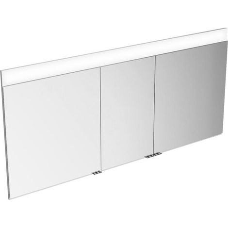 Armoire de toilette Keuco Edition 400 21543 avec chauffage de miroir, montage mural, 1410x650x154mm - 21543171301 (1/2)