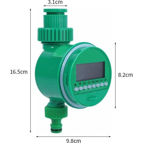 Centralina di irrigazione automatica LCD con timer programmabile per giardino e casa - ALTRO (1/3)