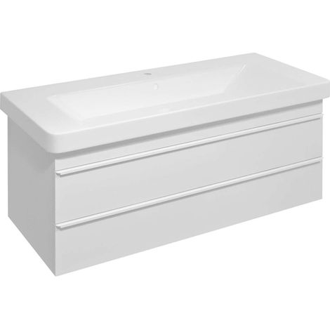 Sapho Sitia - Mobile lavabo 101x50x44 cm, 2 cassetti, bianco opaco SI105-3131