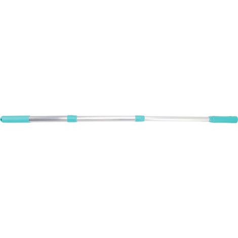 3 sections télescopique perche piscine aluminium démontable rallonge pour filet nettoyage piscine (1/5)