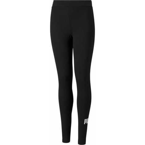 Leggings da ragazza Puma ESSENTIAL LOGO neri 58703501 taglia 140 (1/3)