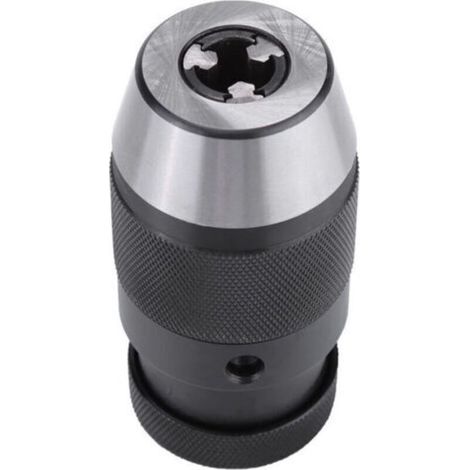 Bohrfutter, 1 Stück MT2-B16 1-16 mm 1/2" Schnellspannbohrfutter aus B16-Stahl mit Selbstklemmung für Drehbank und elektrische Bohrmaschine (1/5)