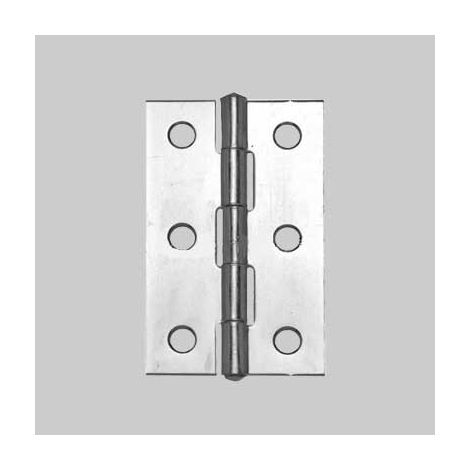 CERNIERA INOX STRETTA 50x30 mm