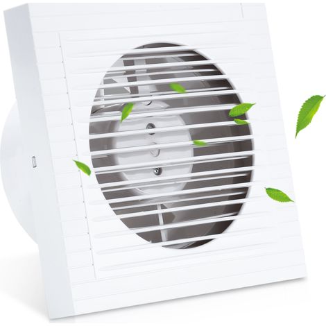 Badlüfter Ventilator Wandlüfter Mit Rückflussleitblech 100mm Deckenlüfter Bad (1/5)