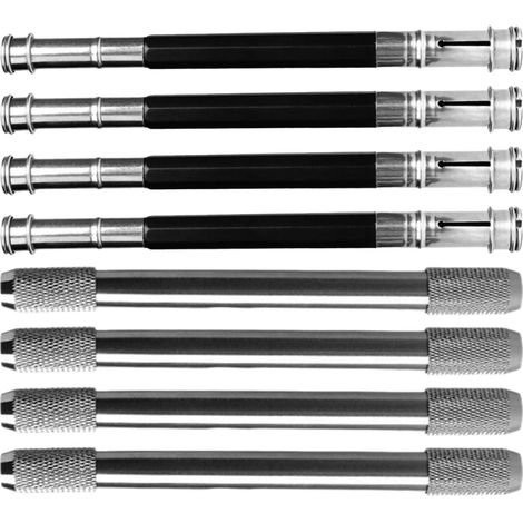 de crayon en métal 8 pièces pour artistes outil d extension