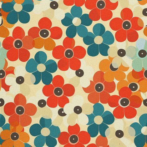 Tela decorativa para exteriores Oxford - Motiv Blumen I DX5671 (1/5)