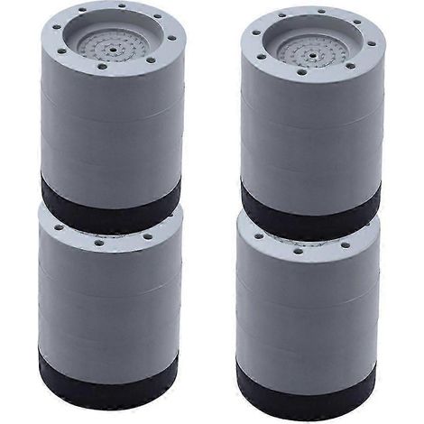 patins anti-vibrations pour lave-linge et sèche-linge, pieds de nivellement pour réfrigérateur et lave-linge, patins pour pieds de lave-linge et sèche-linge-8.5cm