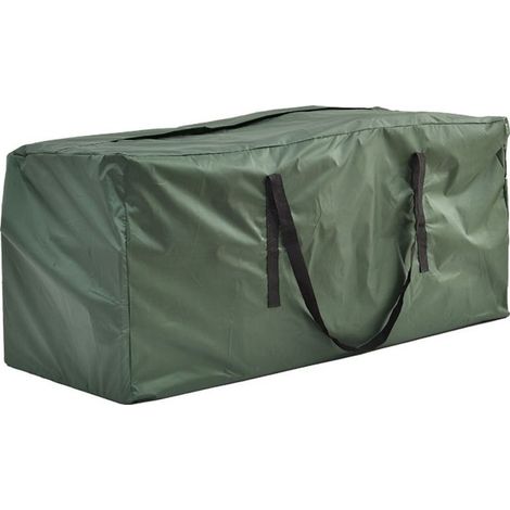 Sac de Rangement de Coussins - Durable 210D Sac de Rangement pour Coussin de Jardin, Fermeture éclair Sac de Rangement pour Coussins de Salon de Jardin avec poignées et Grande capacité (1/4)