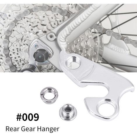 Support de cadre en alliage d'aluminium 009, compatible avec dérailleur arrière vélo, pièce de rechange durable. (1/4)