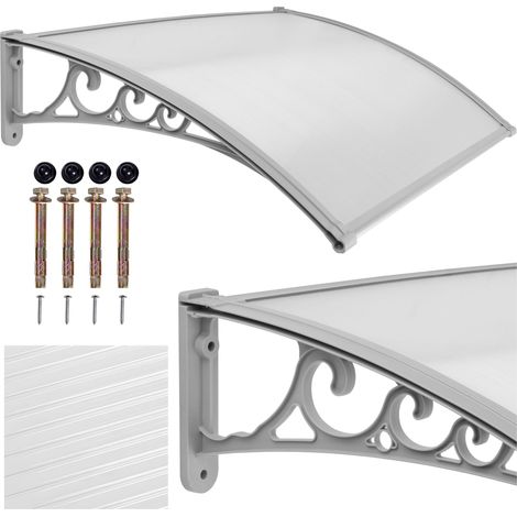 Tenda parasole in plastica Sano 80x120cm grigia (1/5)