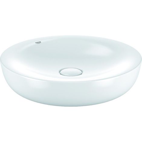 Lavabo de cerámica Essence 39609 de 450x450 mm PureGuard blanco alpino