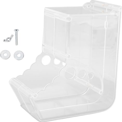Distributeur automatique de nourriture pour animaux de compagnie, en plastique transparent, Anti-basculement, pour écureuil, hérisson, cochon d'inde, ZS-02 (1/5)