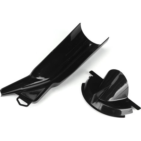 Entonnoir conique en plastique pour filtre à essence, accessoire moto, noir (1/3)