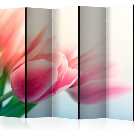 Paravento - Spring and tulips II [Room Dividers] - 225x172 (1/4)