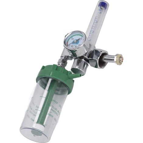 Manomètre à oxygène avec connecteur russe filetage intérieur G3/4, débitmètre pour urgence à domicile (1/5)