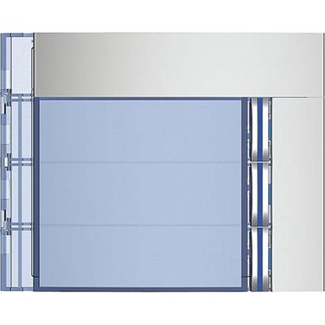 352031 Frontal de 3 botones en columna sencilla
