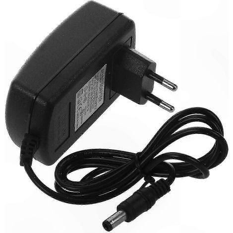 Alimentation 24V 1A pour Caméra de Surveillance, Adaptateur Secteur avec Fiche 2,1mm x 5,5mm, Norme CE, Chargeur pour Vidéosurveillance (1/4)