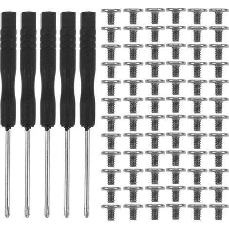 Kit de Vis SSD pour Sécurisé pour Ordinateur Portable avec Tournevis Magnétique, Vis en Métal M2x3mm de Disque Dur SSD Mini PC et Cartes Mères (1/5)