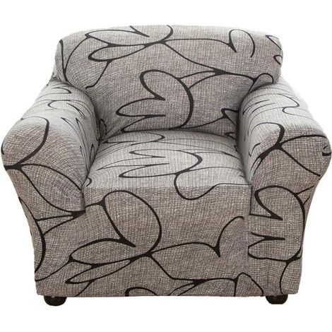 Polyester Sofa Cover Elastic Stretch Sofa Protector Slipcover 1 Seater 90-130cm
