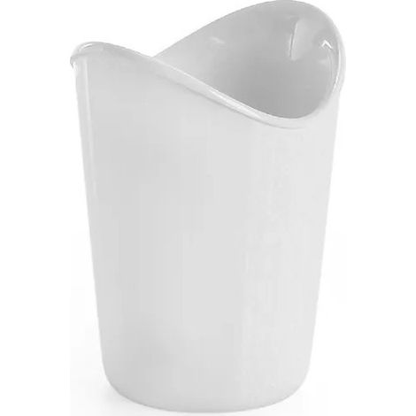 Portaspazzolini Moby blanc 11,5 x 8,7 x 8,3 cm