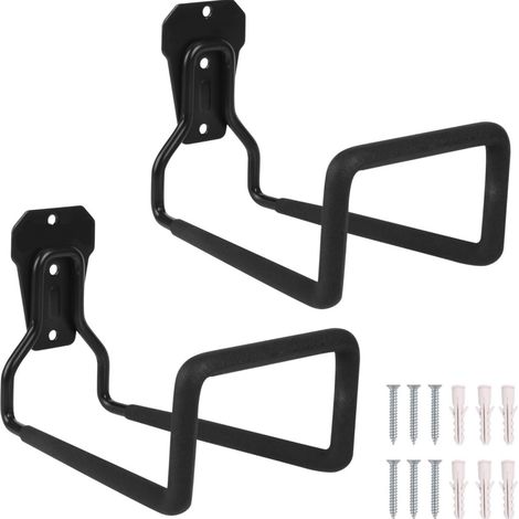 Slanghouder - Slang Ophangbeugel Metalen Wandmontage - Pour Jardin Extérieur - Résistant Aux Intempéries - 2 Pièces (1/5)